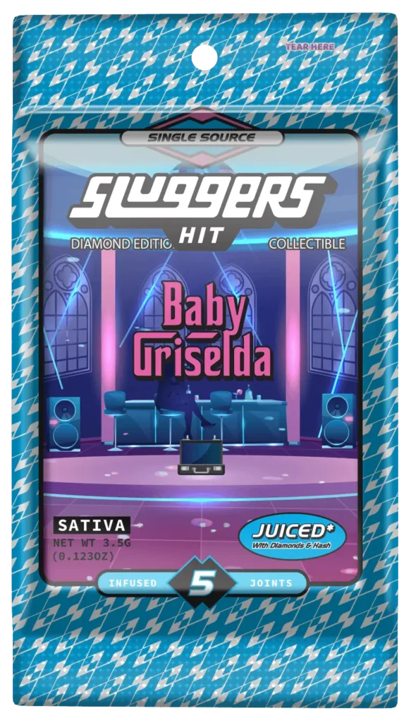 Sluggers Hit Baby Grizelda 5 Infused Joints